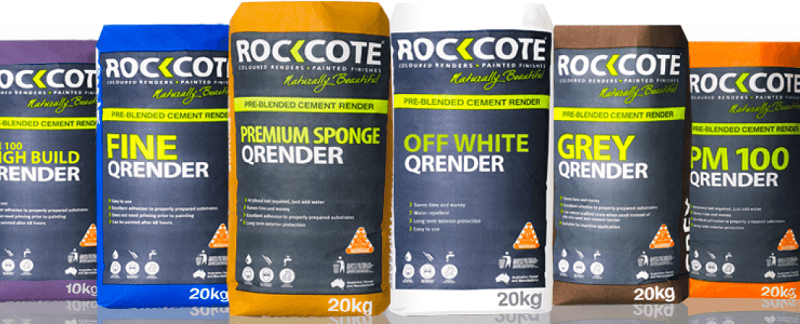 Rockcote Acrylic Rendering Products